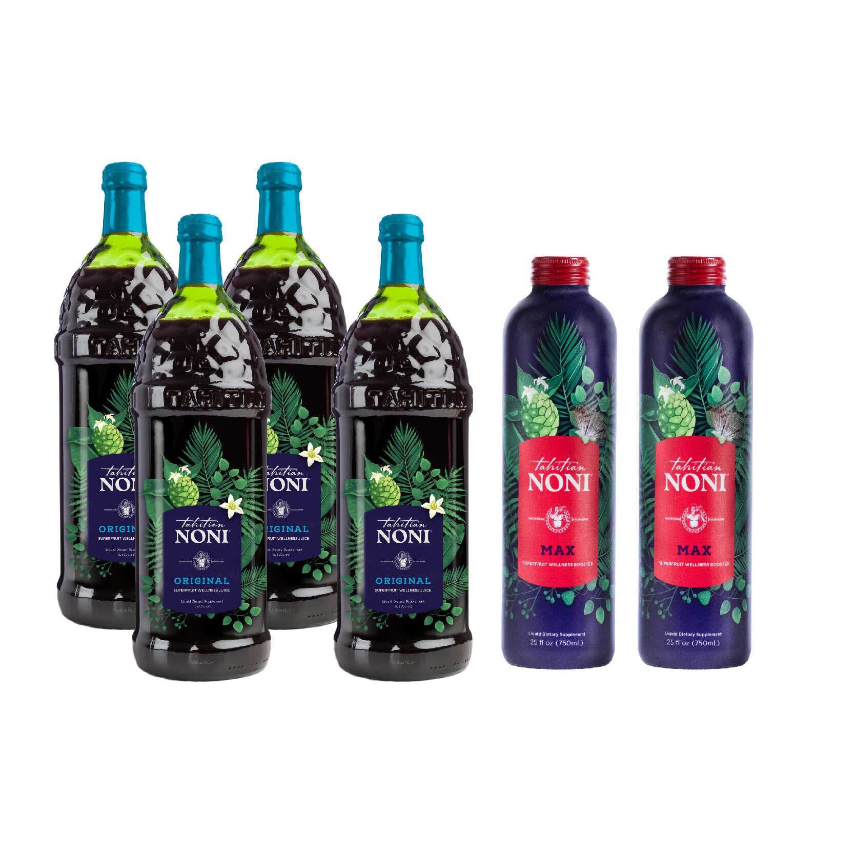 Paquete Especial de Tahitian Noni Original y Noni Max