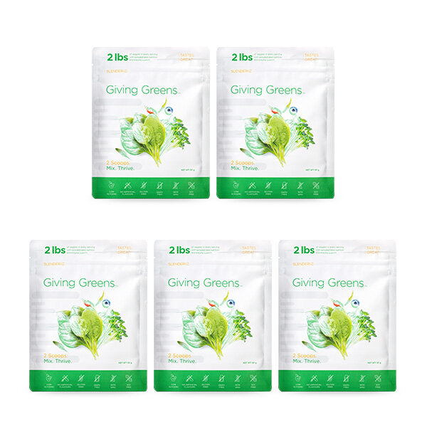 Paquete Especial de 5 Giving Greens