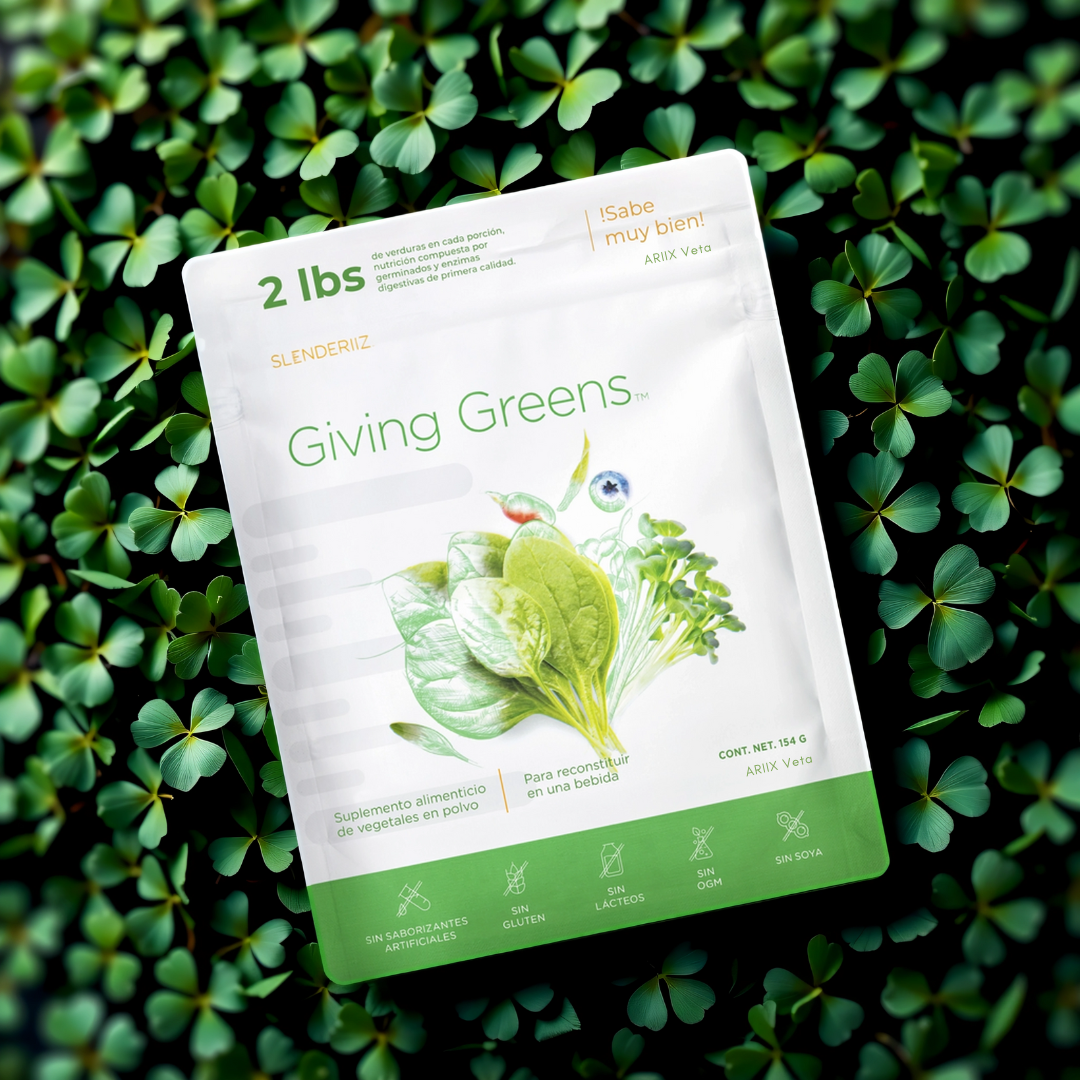 Giving Greens | Superfoods con 1.3 kg de verduras por porción Giving Greens | Superfoods con 1.3 kg de verduras por porción