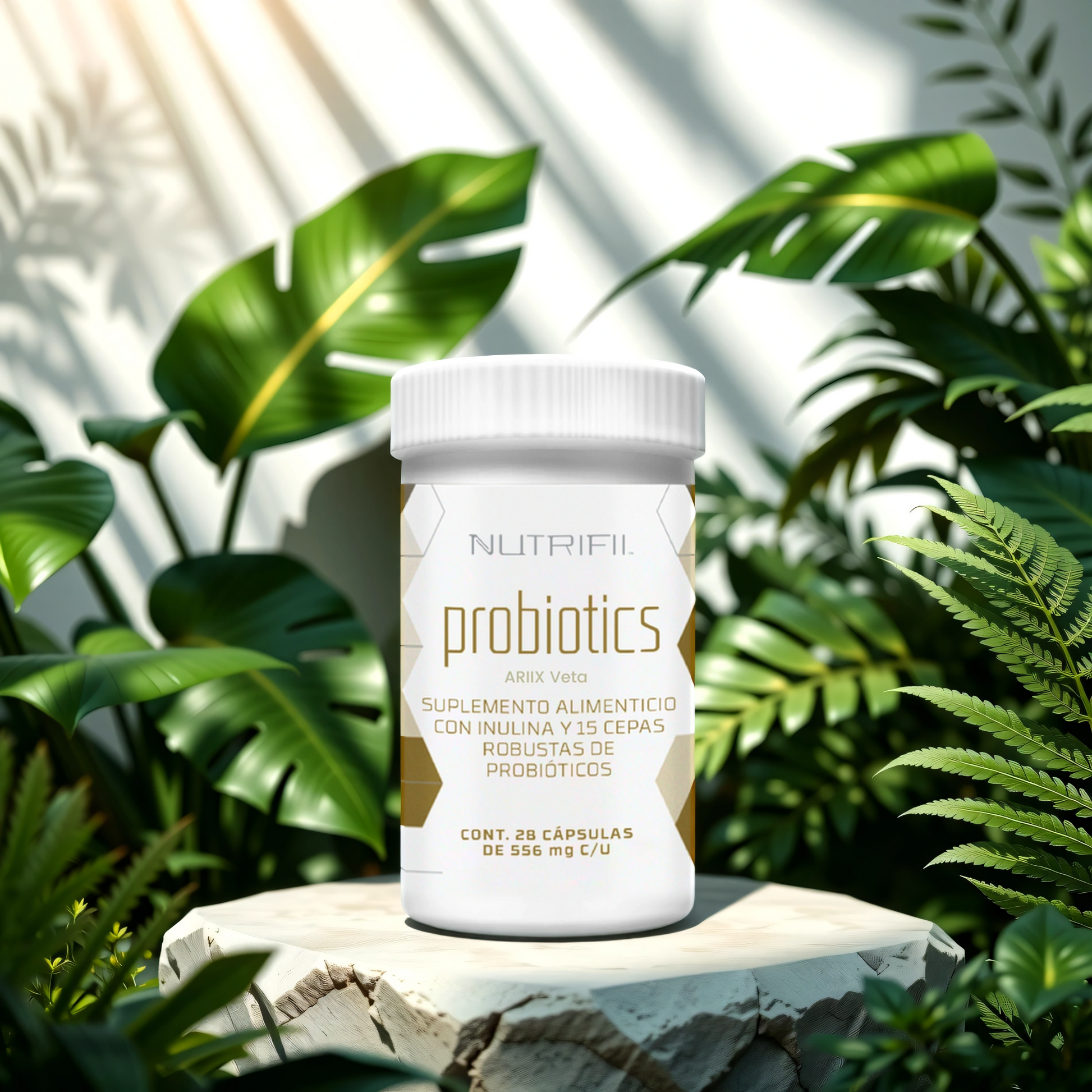 Nutrifii Probiotics | 20 Billones de Probióticos de 15 Cepas