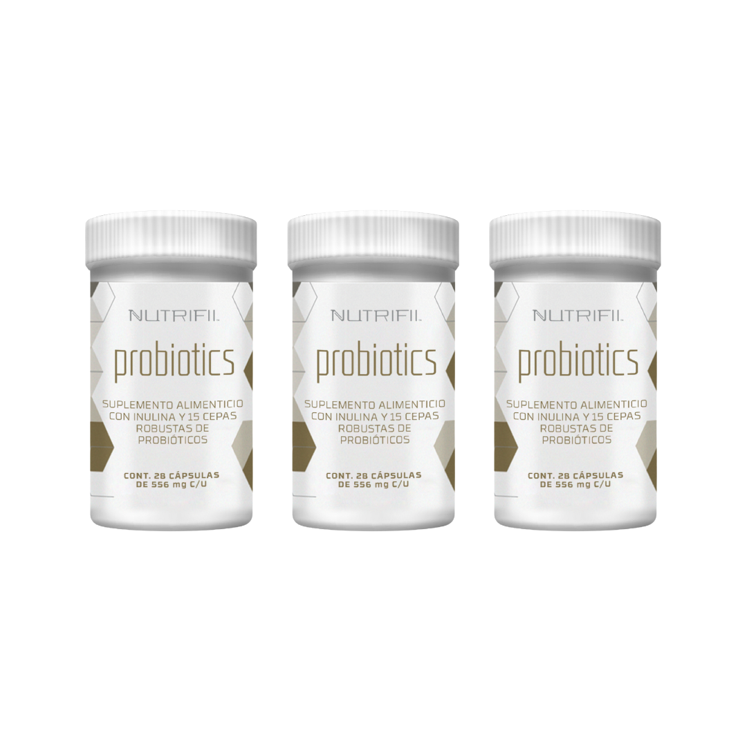3 probiotics package