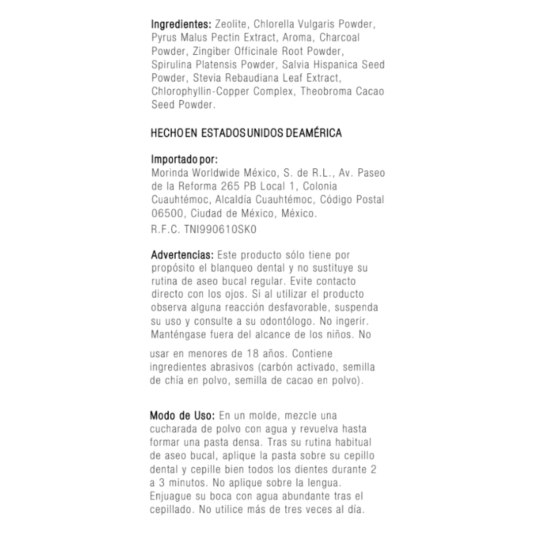 Restoriix (Blanqueador Dental a base de Carbón Activado)